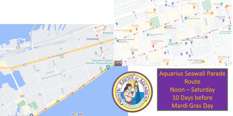 Seawall Parade Route – MYSTIC KREWE OF AQUARIUS